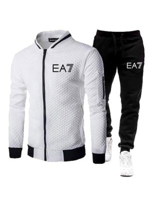 EA7 Fashion Style Long Sleeve Men Sportswear
