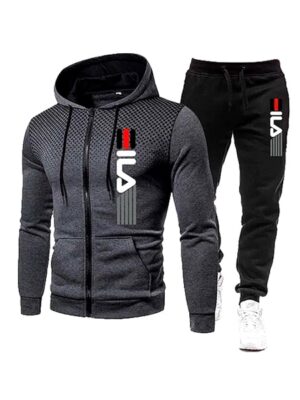 Running Suit Classic Long Sleeve Men Sportswear