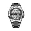 silver-black