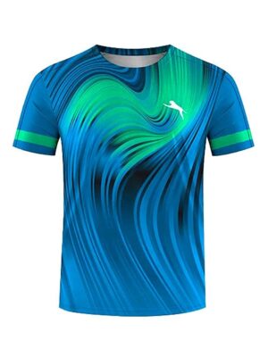 Cool Street Style 3D Print Short Sleeve Men T-Shirt