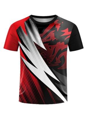 Summer Sportswear Style Short Sleeve Men T-Shirt
