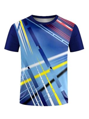 Laid Back Style Print Short Sleeve Men T-Shirt