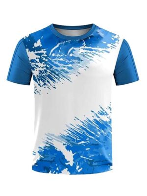 Summer Vibes Style Print Short Sleeve Men T-Shirt