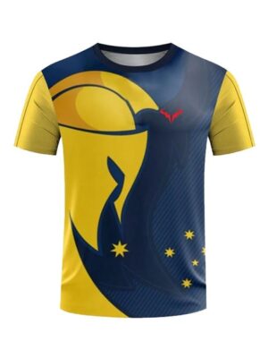 Color Splash Style 3D Print Short Sleeve Men T-Shirt