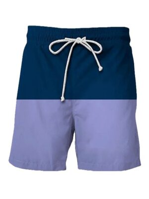 New Summer Casual Printed Beach Style Men Shorts